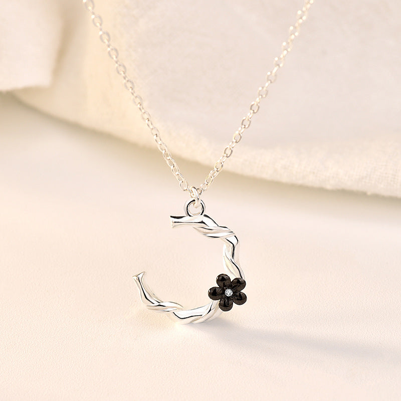Collier Couple "Chérie d'Enfance" en Argent Massif