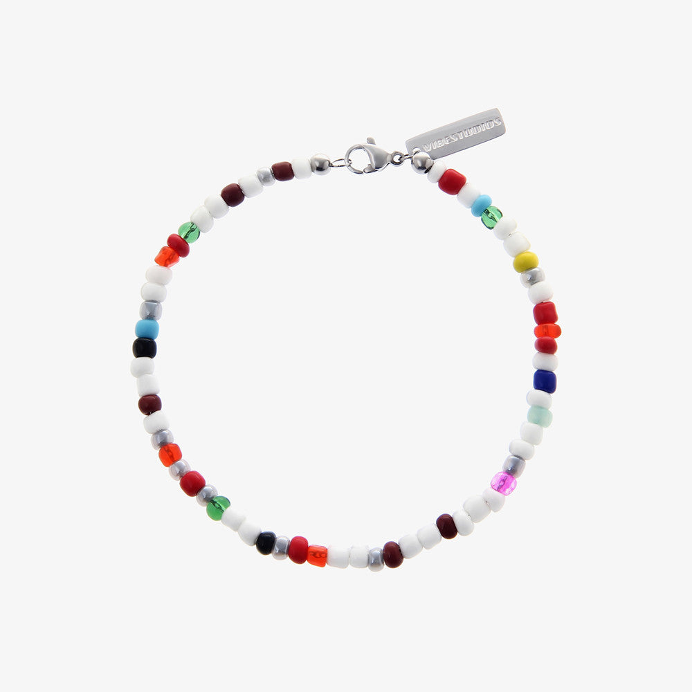 Bracelet de perles colorées