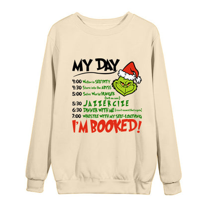 Christmas My Day I'M BOOKED Sweatshirt/Hoodie【BUY 2 GET FREE SHIPPING】