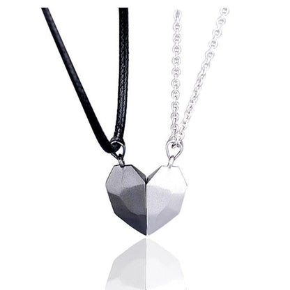 Heartbreak Wish Stone Magnetic Couple Necklace - Record My Love