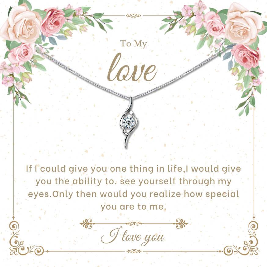 Love Necklace -The perfect gift for someone you love - Record My Love