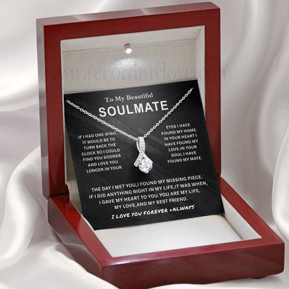 Love Necklace To Soulmate❤️-The Day I Met You - Record My Love