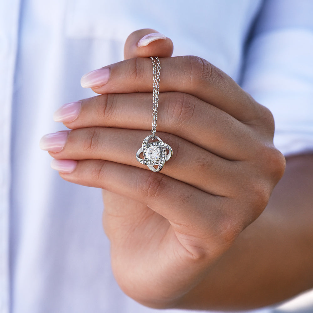 Love Knot Necklace Gift set for Soulmate