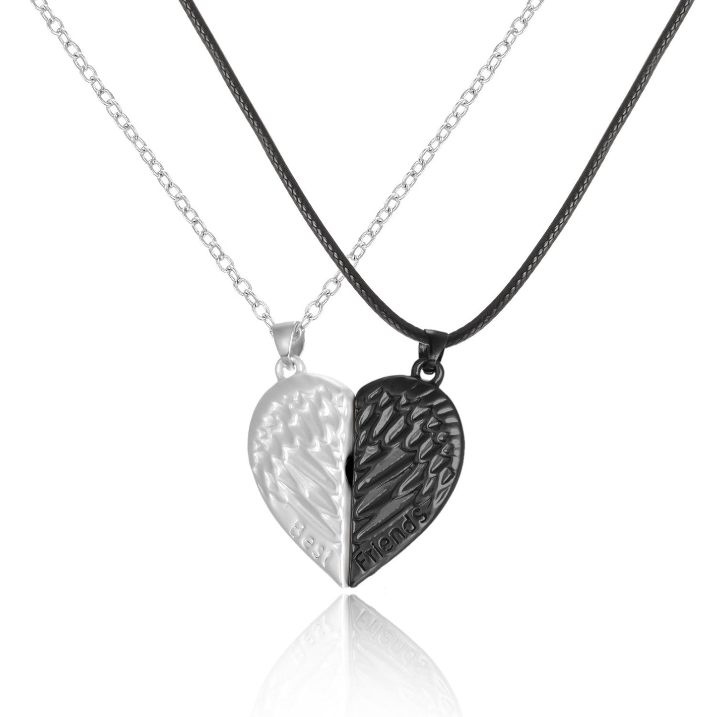 Heartbreak Wish Stone Magnetic Couple Necklace - Record My Love